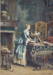 Arranging Flowers